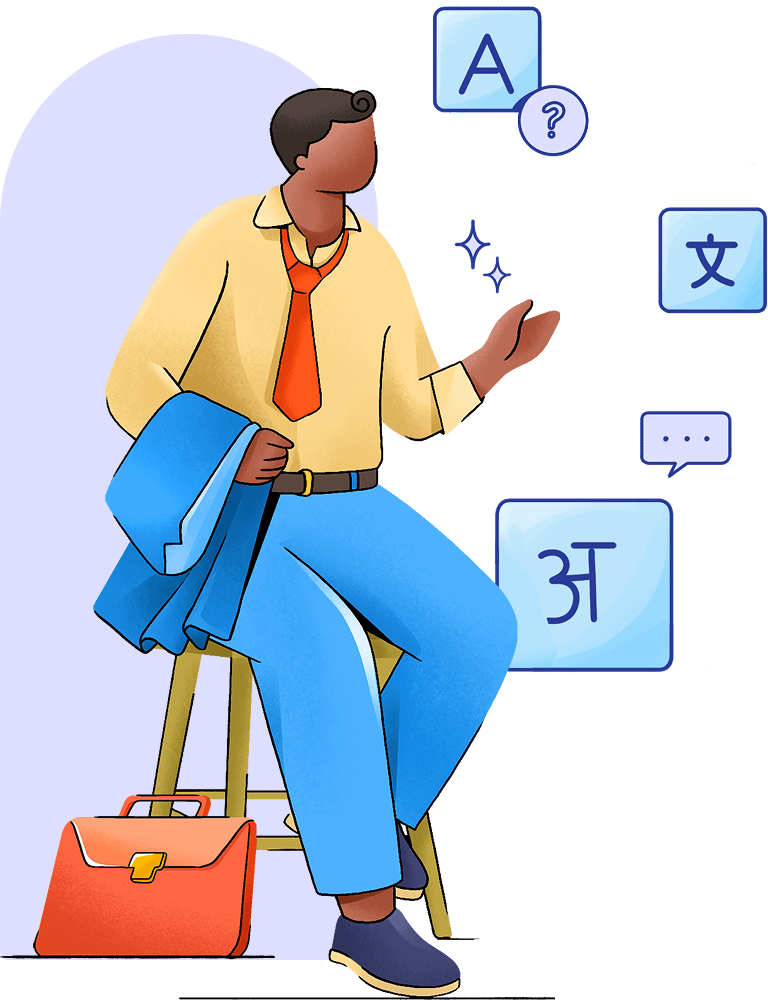 Learner engaging with TrainerCentral