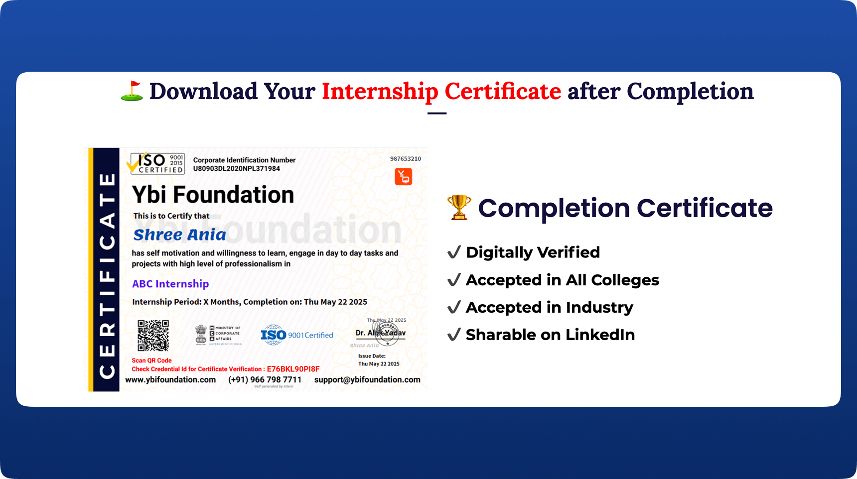 YBI Foundation virtual class on TrainerCentral