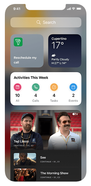 Siri shortcuts in CRM - Bigin by Zoho CRM